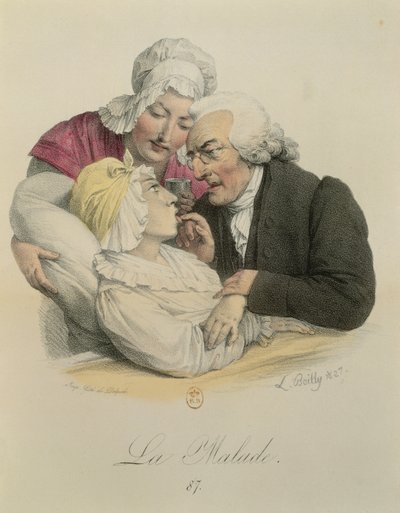 The Patient by Louis Leopold Boilly